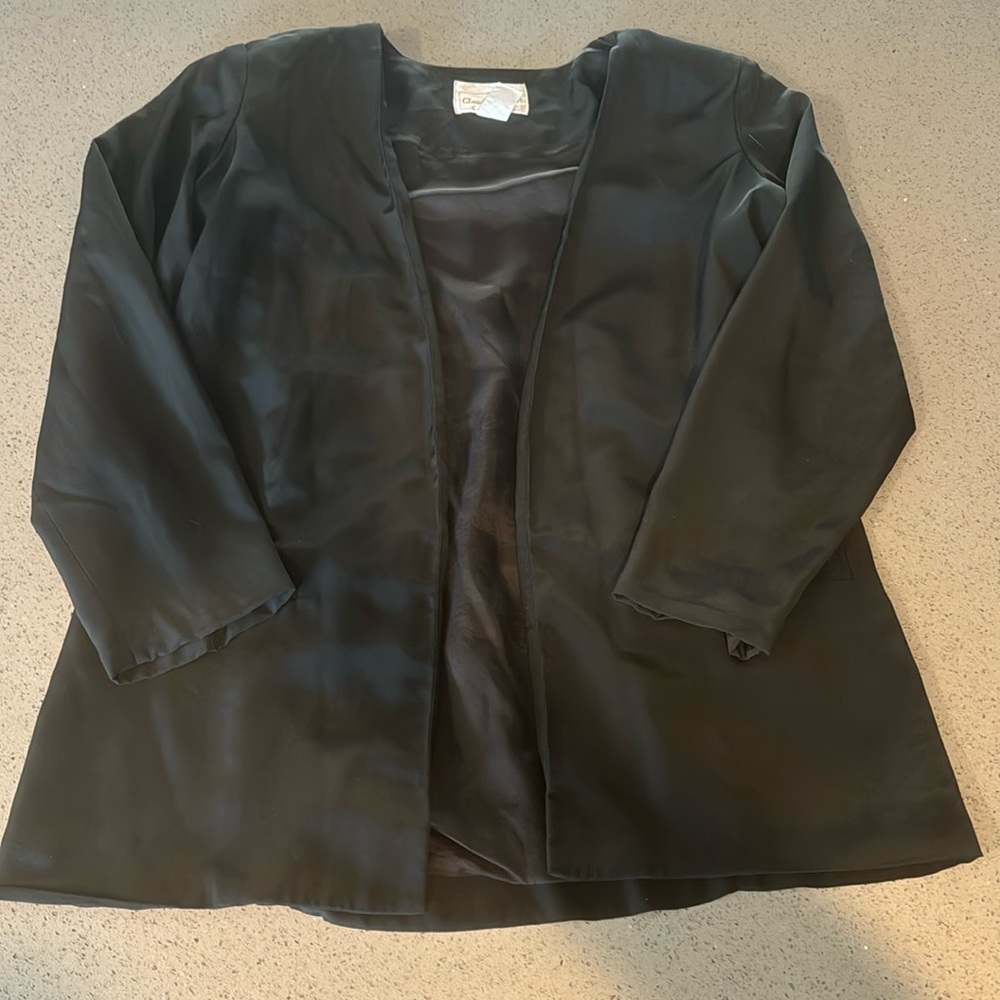 Claude Bennett Black Blazer